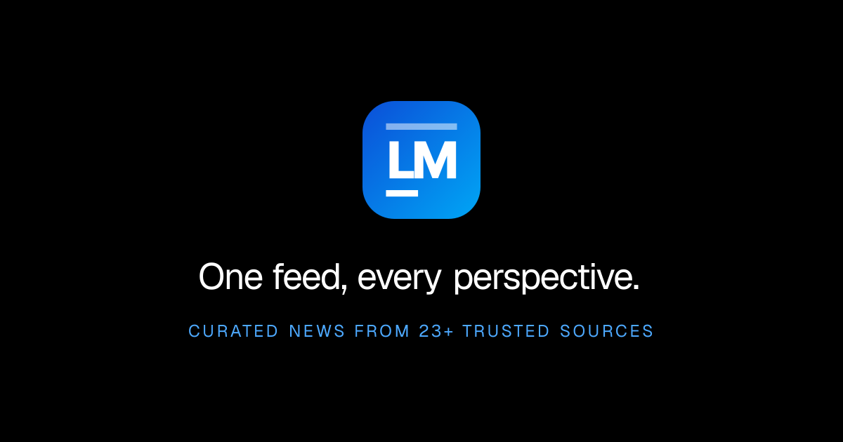 Left Middle News — Balanced News from 23+ Sources